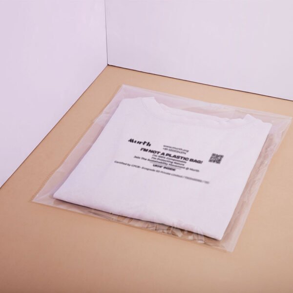 Biodegradable and compostable Garment Bags (Transparent)